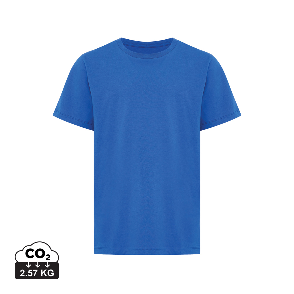 T-shirt promotionnel Enfant coton bio 160g Koli Iqoniq Bleu royal